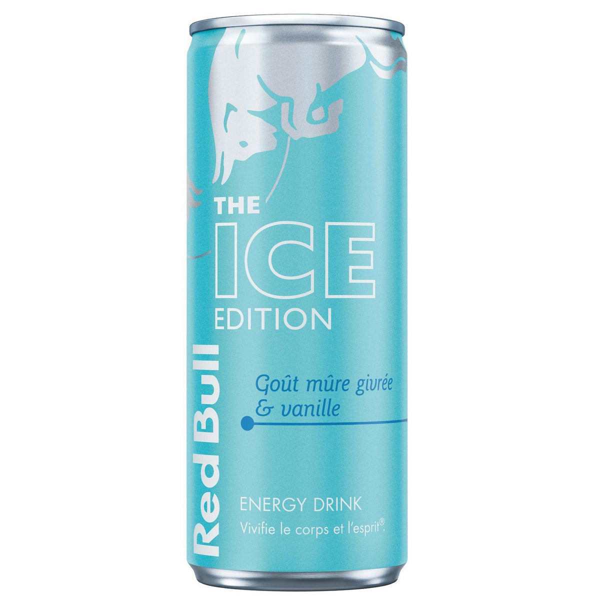 RED BULL goût mûre givrée et vanille Ice Edition (250 ml)